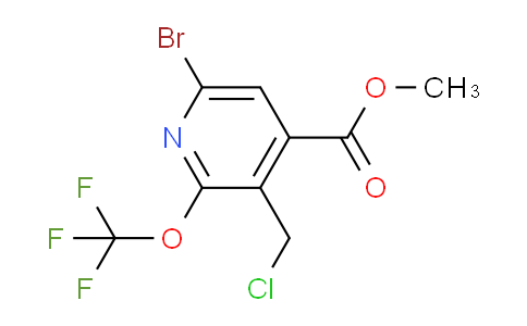 AM182899 | 1803527-61-8 | Methyl 6-bromo-3-(chloromethyl)-2-(trifluoromethoxy)pyridine-4-carboxylate