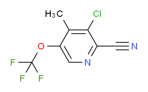 AM182909 | 1804546-43-7 | 3-Chloro-2-cyano-4-methyl-5-(trifluoromethoxy)pyridine