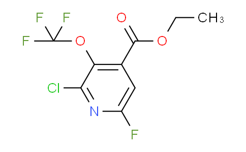 AM182914 | 1804639-97-1 | Ethyl 2-chloro-6-fluoro-3-(trifluoromethoxy)pyridine-4-carboxylate