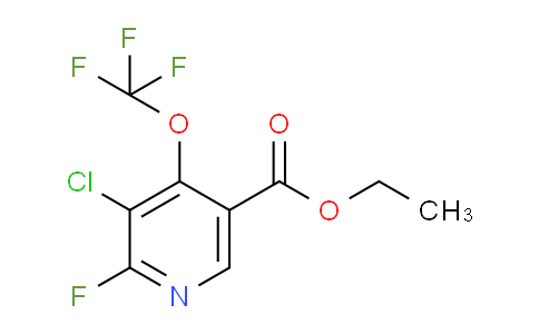 AM182918 | 1804552-54-2 | Ethyl 3-chloro-2-fluoro-4-(trifluoromethoxy)pyridine-5-carboxylate
