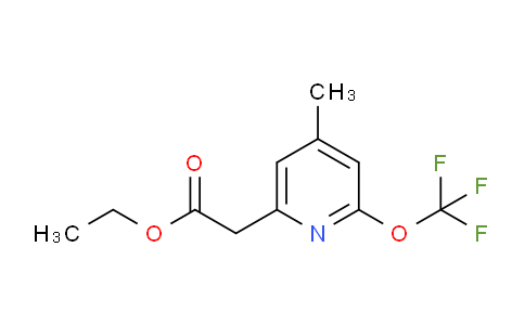 AM18296 | 1803555-36-3 | Ethyl 4-methyl-2-(trifluoromethoxy)pyridine-6-acetate