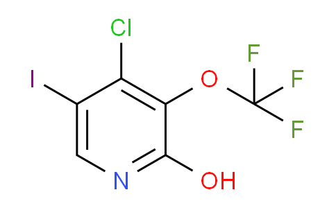 4-Chloro-2-hydroxy-5-iodo-3-(trifluoromethoxy)pyridine