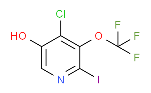 4-Chloro-5-hydroxy-2-iodo-3-(trifluoromethoxy)pyridine