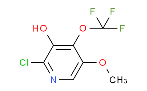 2-Chloro-3-hydroxy-5-methoxy-4-(trifluoromethoxy)pyridine