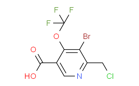 AM182978 | 1804570-41-9 | 3-Bromo-2-(chloromethyl)-4-(trifluoromethoxy)pyridine-5-carboxylic acid