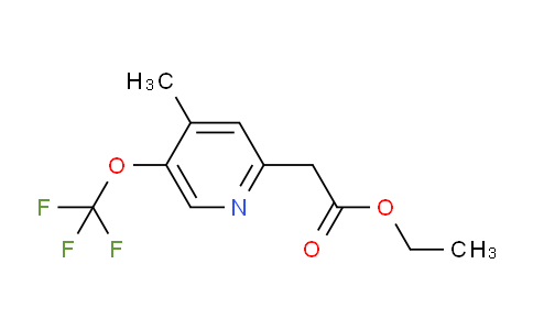 AM18299 | 1803479-83-5 | Ethyl 4-methyl-5-(trifluoromethoxy)pyridine-2-acetate