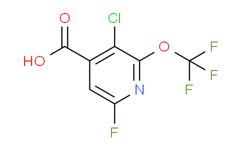 AM182992 | 1803649-86-6 | 3-Chloro-6-fluoro-2-(trifluoromethoxy)pyridine-4-carboxylic acid