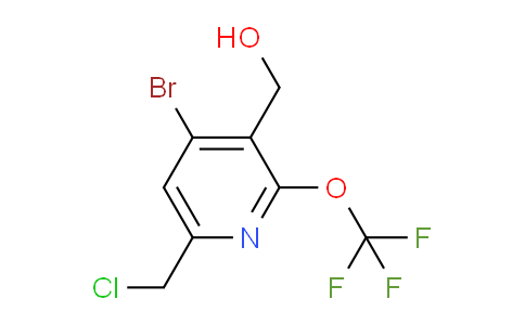 AM182996 | 1806095-90-8 | 4-Bromo-6-(chloromethyl)-2-(trifluoromethoxy)pyridine-3-methanol