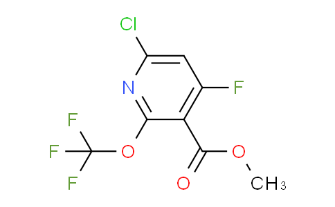 AM182998 | 1804639-49-3 | Methyl 6-chloro-4-fluoro-2-(trifluoromethoxy)pyridine-3-carboxylate