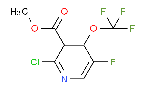 Methyl 2-chloro-5-fluoro-4-(trifluoromethoxy)pyridine-3-carboxylate