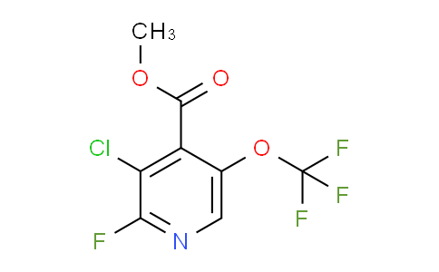 Methyl 3-chloro-2-fluoro-5-(trifluoromethoxy)pyridine-4-carboxylate
