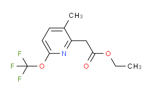AM18302 | 1803927-78-7 | Ethyl 3-methyl-6-(trifluoromethoxy)pyridine-2-acetate