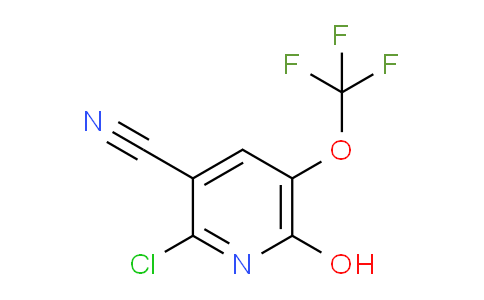 2-Chloro-3-cyano-6-hydroxy-5-(trifluoromethoxy)pyridine