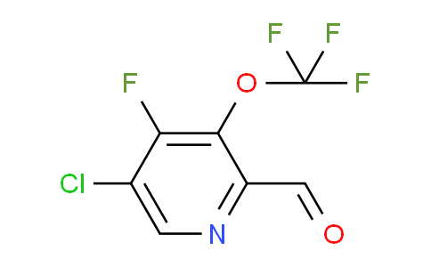 5-Chloro-4-fluoro-3-(trifluoromethoxy)pyridine-2-carboxaldehyde
