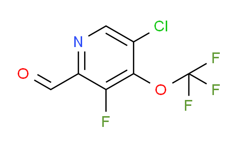 5-Chloro-3-fluoro-4-(trifluoromethoxy)pyridine-2-carboxaldehyde