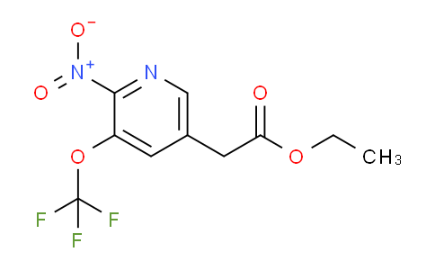 Ethyl 2-nitro-3-(trifluoromethoxy)pyridine-5-acetate