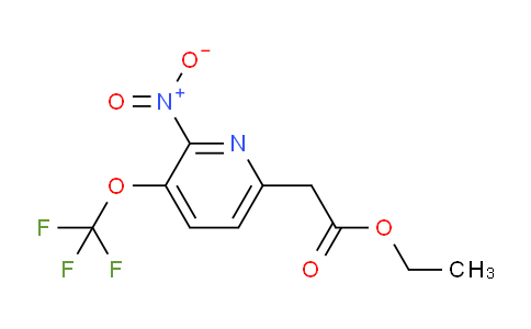 Ethyl 2-nitro-3-(trifluoromethoxy)pyridine-6-acetate
