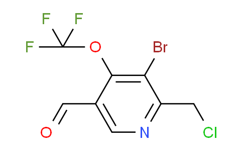 AM183050 | 1803614-36-9 | 3-Bromo-2-(chloromethyl)-4-(trifluoromethoxy)pyridine-5-carboxaldehyde