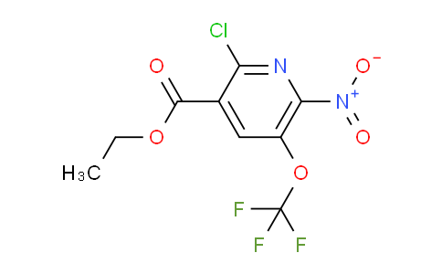 Ethyl 2-chloro-6-nitro-5-(trifluoromethoxy)pyridine-3-carboxylate