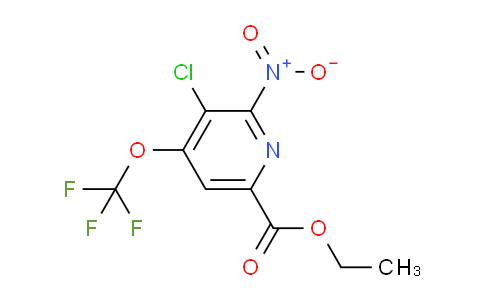 AM183055 | 1804700-97-7 | Ethyl 3-chloro-2-nitro-4-(trifluoromethoxy)pyridine-6-carboxylate