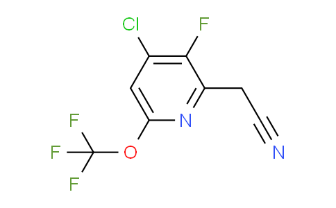 AM183064 | 1803647-40-6 | 4-Chloro-3-fluoro-6-(trifluoromethoxy)pyridine-2-acetonitrile