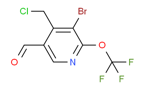 AM183069 | 1806096-29-6 | 3-Bromo-4-(chloromethyl)-2-(trifluoromethoxy)pyridine-5-carboxaldehyde