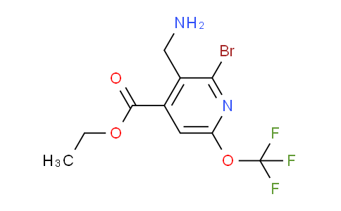 AM183077 | 1804571-77-4 | Ethyl 3-(aminomethyl)-2-bromo-6-(trifluoromethoxy)pyridine-4-carboxylate