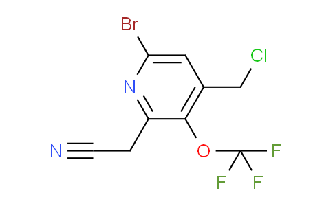 AM183083 | 1806085-85-7 | 6-Bromo-4-(chloromethyl)-3-(trifluoromethoxy)pyridine-2-acetonitrile