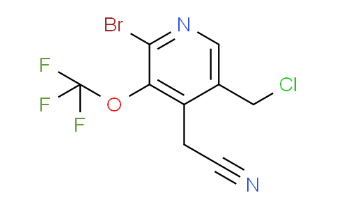 AM183085 | 1804447-38-8 | 2-Bromo-5-(chloromethyl)-3-(trifluoromethoxy)pyridine-4-acetonitrile