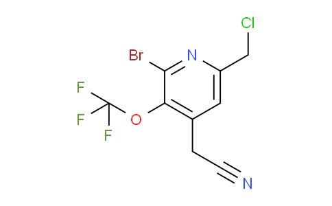AM183087 | 1806085-93-7 | 2-Bromo-6-(chloromethyl)-3-(trifluoromethoxy)pyridine-4-acetonitrile