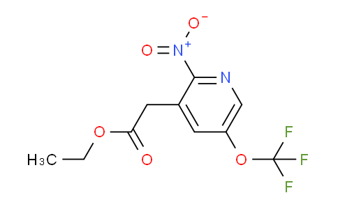 Ethyl 2-nitro-5-(trifluoromethoxy)pyridine-3-acetate
