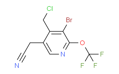 AM183094 | 1806128-77-7 | 3-Bromo-4-(chloromethyl)-2-(trifluoromethoxy)pyridine-5-acetonitrile