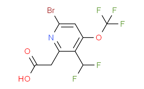AM183095 | 1803958-98-6 | 6-Bromo-3-(difluoromethyl)-4-(trifluoromethoxy)pyridine-2-acetic acid