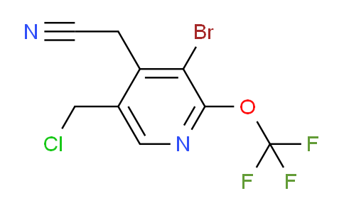 AM183096 | 1806128-86-8 | 3-Bromo-5-(chloromethyl)-2-(trifluoromethoxy)pyridine-4-acetonitrile