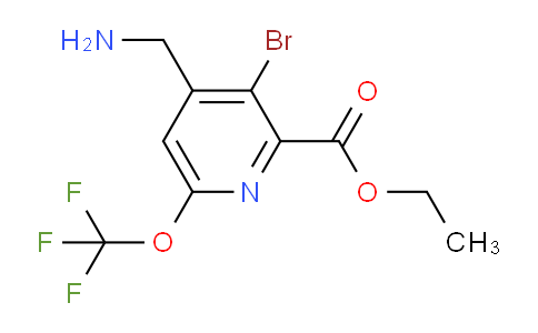 AM183100 | 1806201-98-8 | Ethyl 4-(aminomethyl)-3-bromo-6-(trifluoromethoxy)pyridine-2-carboxylate