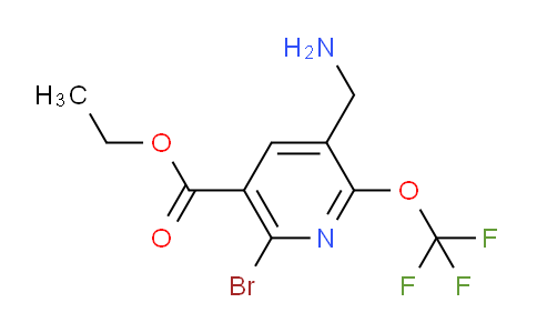 AM183103 | 1803951-94-1 | Ethyl 3-(aminomethyl)-6-bromo-2-(trifluoromethoxy)pyridine-5-carboxylate