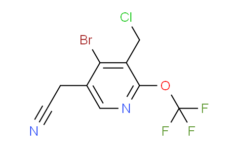 AM183105 | 1806083-14-6 | 4-Bromo-3-(chloromethyl)-2-(trifluoromethoxy)pyridine-5-acetonitrile
