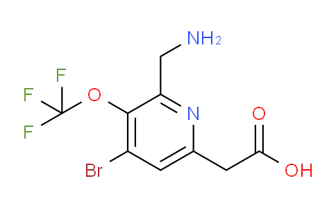 AM183108 | 1803952-19-3 | 2-(Aminomethyl)-4-bromo-3-(trifluoromethoxy)pyridine-6-acetic acid