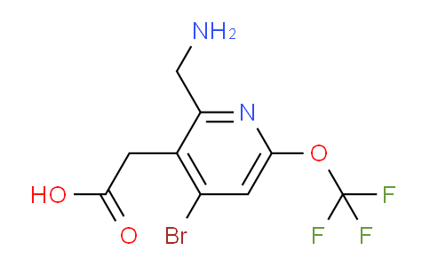 AM183109 | 1803469-92-2 | 2-(Aminomethyl)-4-bromo-6-(trifluoromethoxy)pyridine-3-acetic acid
