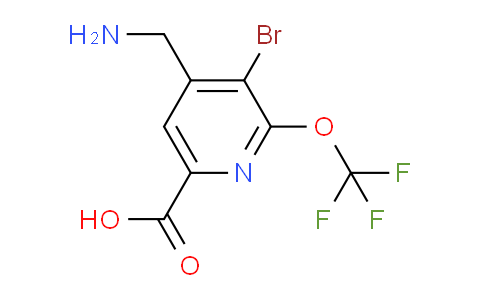 AM183115 | 1806081-93-5 | 4-(Aminomethyl)-3-bromo-2-(trifluoromethoxy)pyridine-6-carboxylic acid