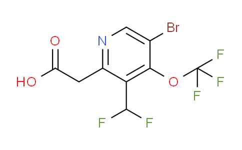 AM183116 | 1806232-47-2 | 5-Bromo-3-(difluoromethyl)-4-(trifluoromethoxy)pyridine-2-acetic acid