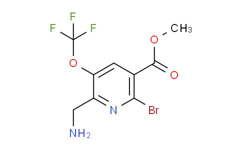 AM183132 | 1806204-14-7 | Methyl 2-(aminomethyl)-6-bromo-3-(trifluoromethoxy)pyridine-5-carboxylate