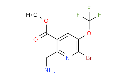 AM183135 | 1803950-95-9 | Methyl 2-(aminomethyl)-6-bromo-5-(trifluoromethoxy)pyridine-3-carboxylate
