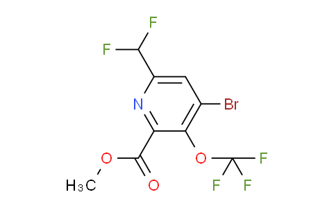 AM183137 | 1804008-73-8 | Methyl 4-bromo-6-(difluoromethyl)-3-(trifluoromethoxy)pyridine-2-carboxylate