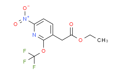 Ethyl 6-nitro-2-(trifluoromethoxy)pyridine-3-acetate
