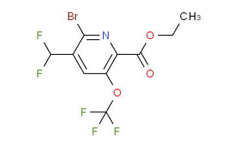 AM183147 | 1806127-60-5 | Ethyl 2-bromo-3-(difluoromethyl)-5-(trifluoromethoxy)pyridine-6-carboxylate