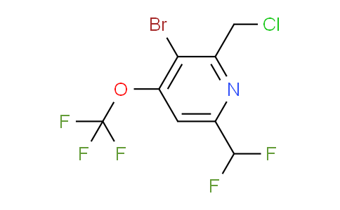 AM183154 | 1806206-34-7 | 3-Bromo-2-(chloromethyl)-6-(difluoromethyl)-4-(trifluoromethoxy)pyridine