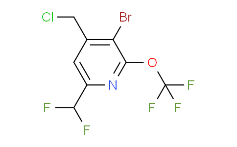 AM183159 | 1806085-35-7 | 3-Bromo-4-(chloromethyl)-6-(difluoromethyl)-2-(trifluoromethoxy)pyridine