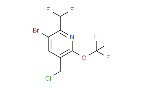 AM183161 | 1804568-33-9 | 3-Bromo-5-(chloromethyl)-2-(difluoromethyl)-6-(trifluoromethoxy)pyridine