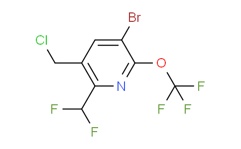 AM183165 | 1806206-42-7 | 3-Bromo-5-(chloromethyl)-6-(difluoromethyl)-2-(trifluoromethoxy)pyridine
